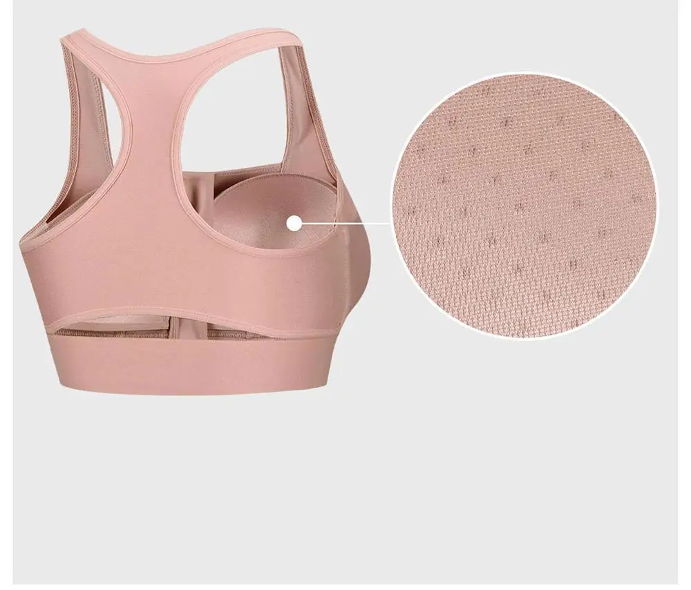 [컴포트랩] 하이서포트 스퀘어 집업 스포츠브라 4colors / 10size 상세페이지 17